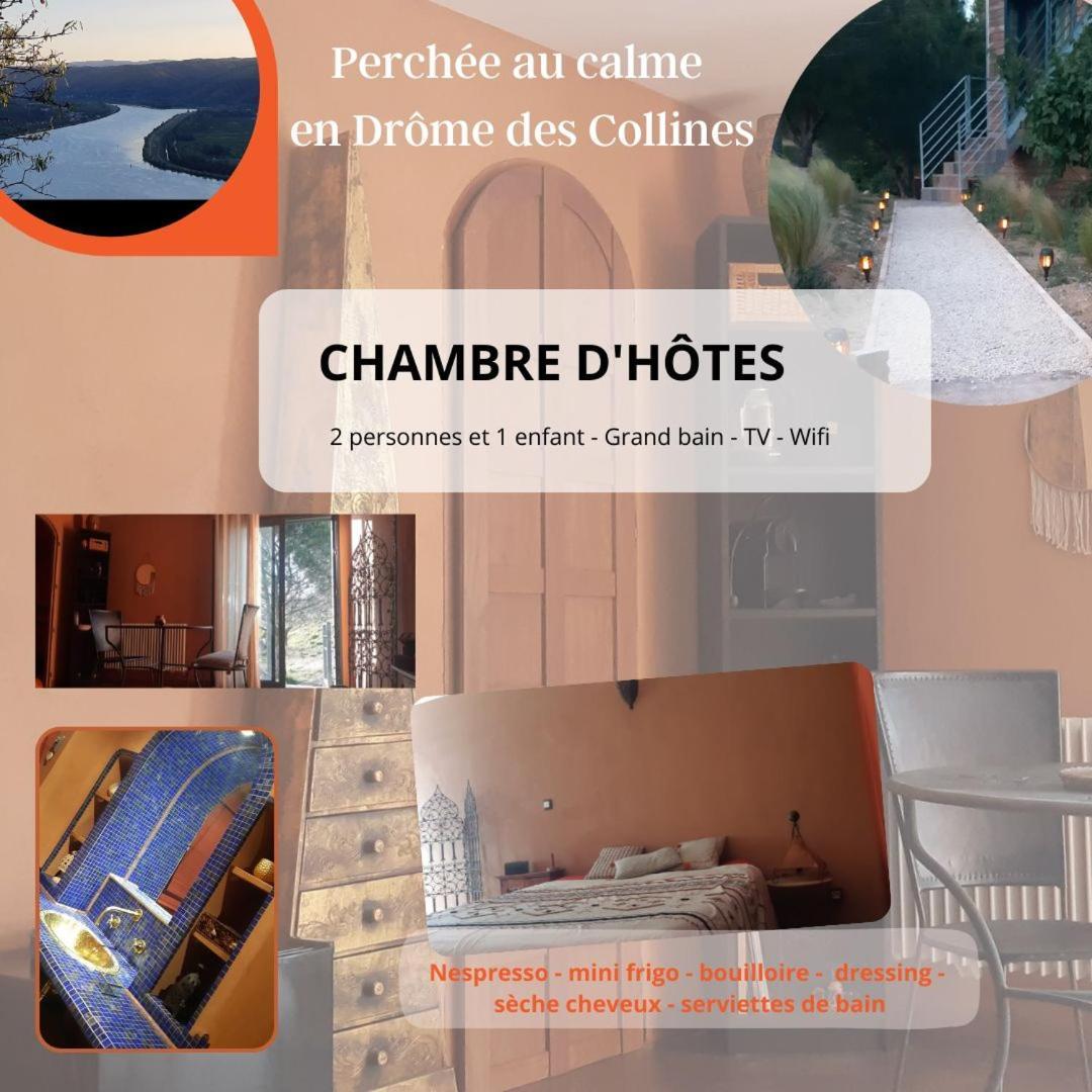 La Maison Bleue Ponsas Exteriér fotografie